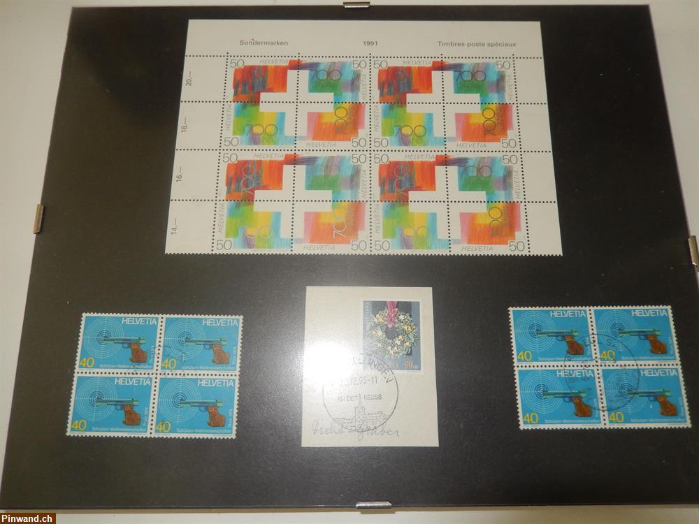Bild 2: Schweizer Briefmarken zu verkaufen