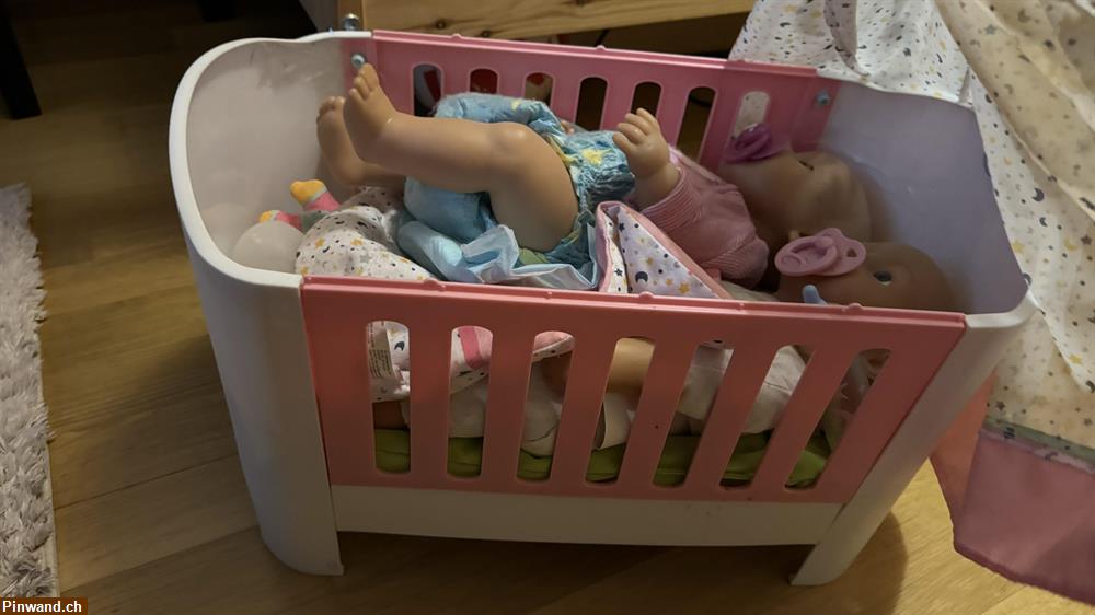 Bild 10: Babyborn Sleepwell-Bett für 45cm Puppe zu verkaufen