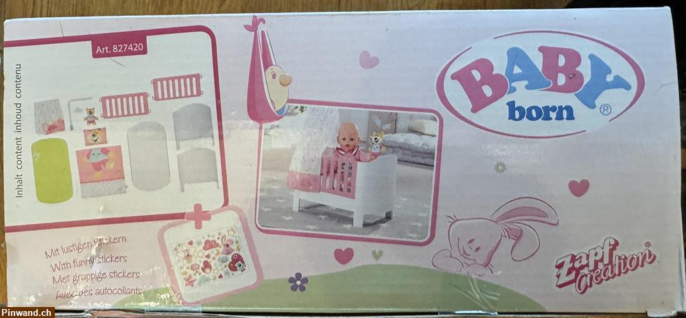 Bild 7: Babyborn Sleepwell-Bett für 45cm Puppe zu verkaufen