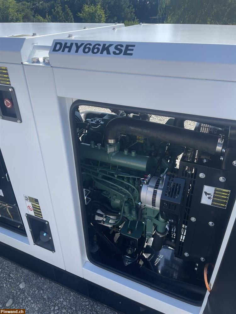 Bild 6: Notstromaggregat 66kVA 230-400V Diesel E-START zu verkaufen