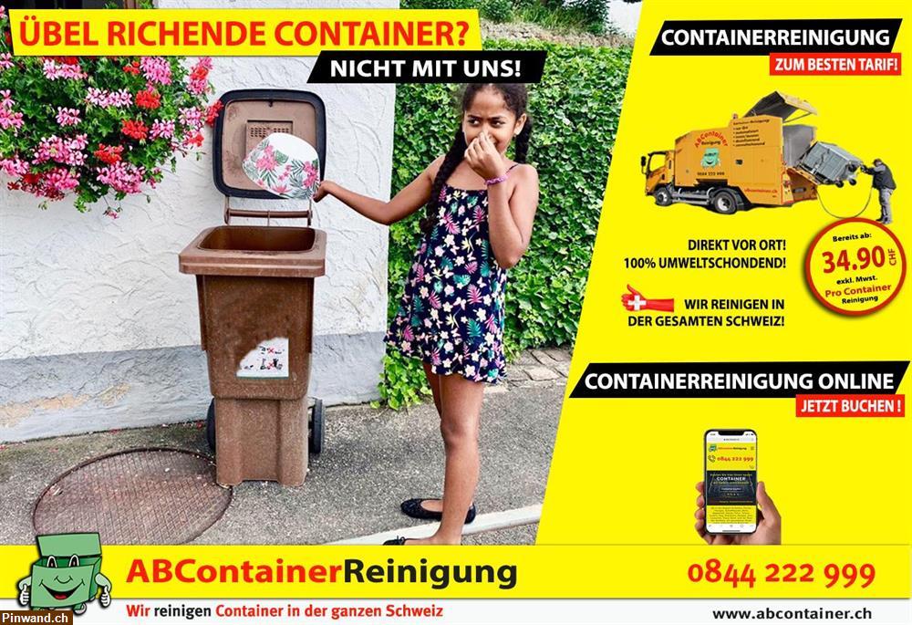 Bild 1: Schluss mit übelriechenden Containern - wir haben die Lösung!