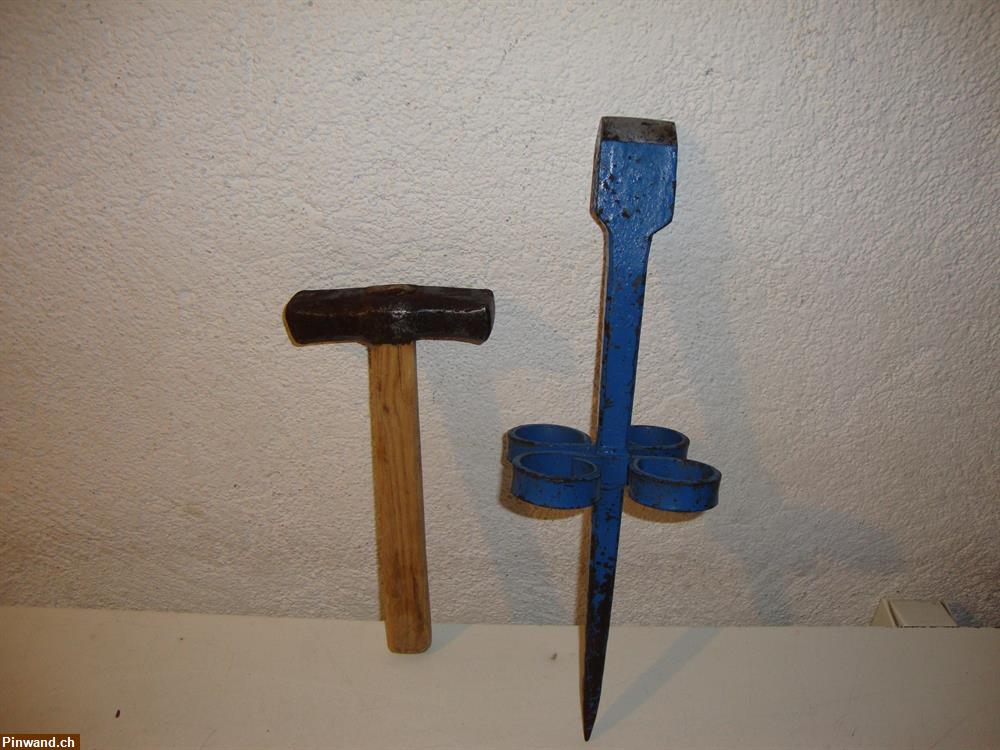 Bild 1: Dengelstock mit Hammer zu verkaufen
