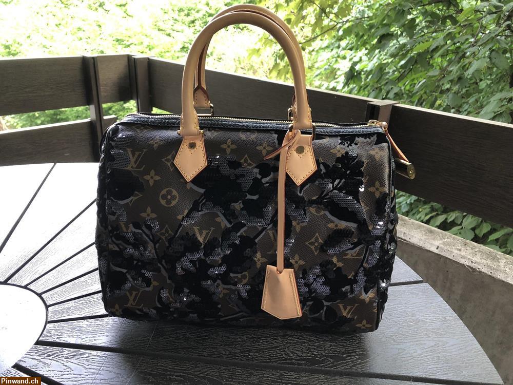 Bild 1: Louis Vuitton Monogram Fleur De Jais Speedy 30 Bag