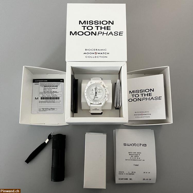 Bild 1: Neue Snoppy Moonwatch zu verkaufen