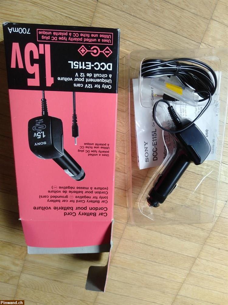 Bild 2: Sony Car Battery Cord / Auto Adapter 1.5 V zu verkaufen