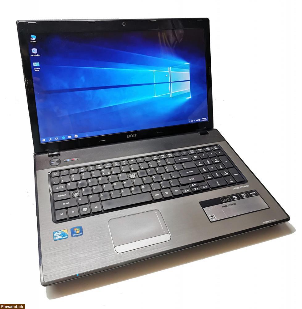 Bild 2: Laptop Acer Aspire 7741Z zu verkaufen