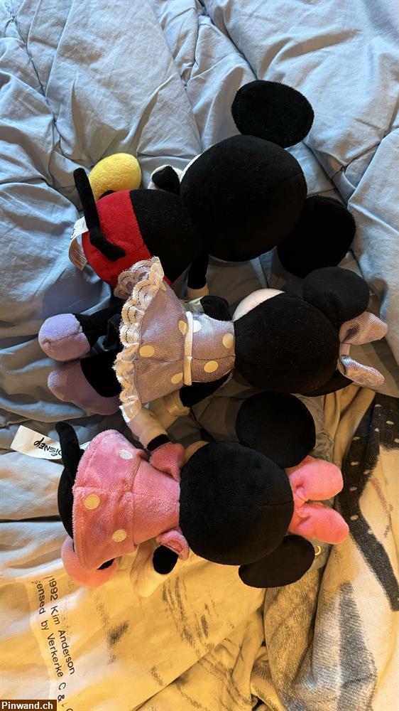 Bild 1: Plüschtiere Minnie Mousse&Mickey etc zu verkaufen