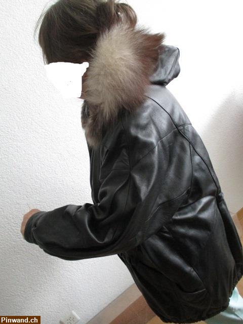 Bild 2: Damen Luxus Nappa Lederjacke Gr. 44