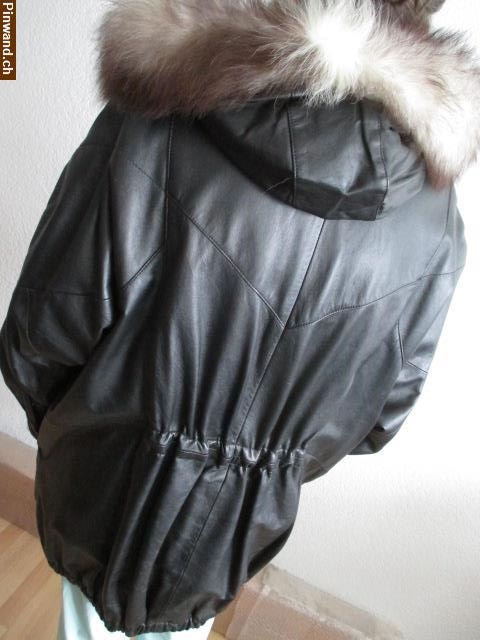 Bild 6: Damen Luxus Nappa Lederjacke Gr. 44