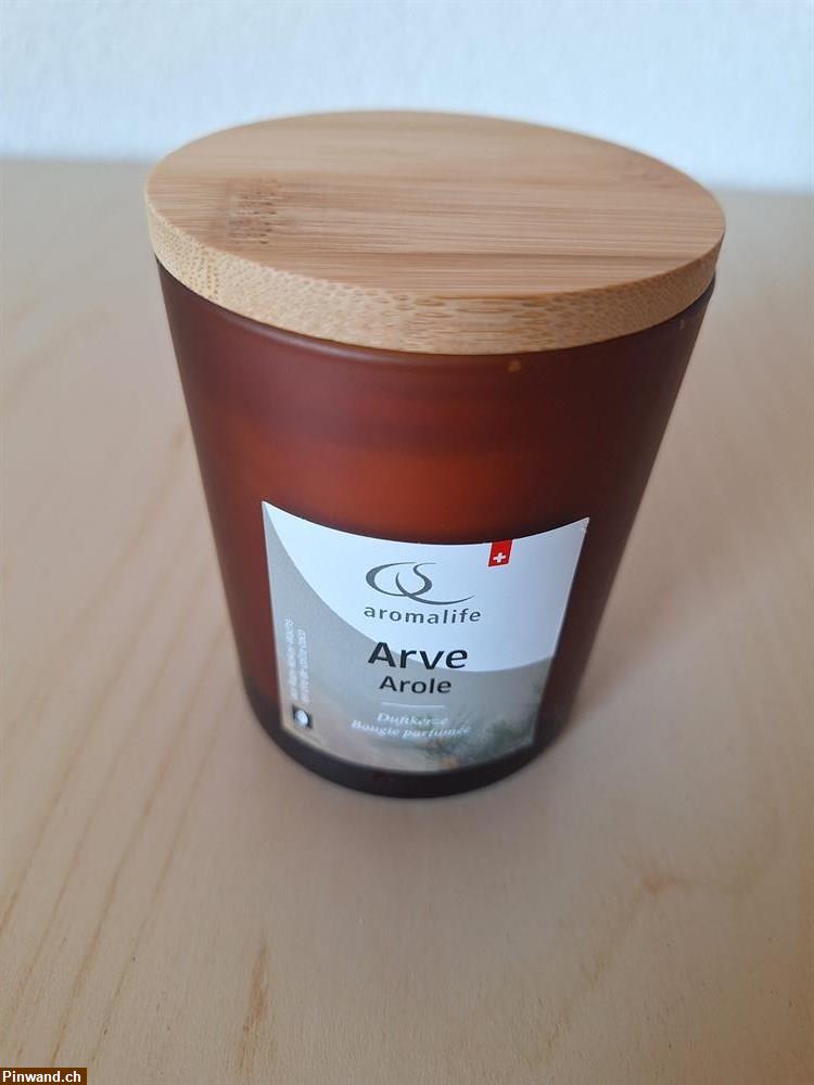 Bild 6: Aromalife Arve Duftkerze im Glas