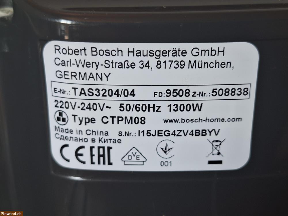 Bild 7: Kaffeemaschine Bosch Tassimo zu verkaufen