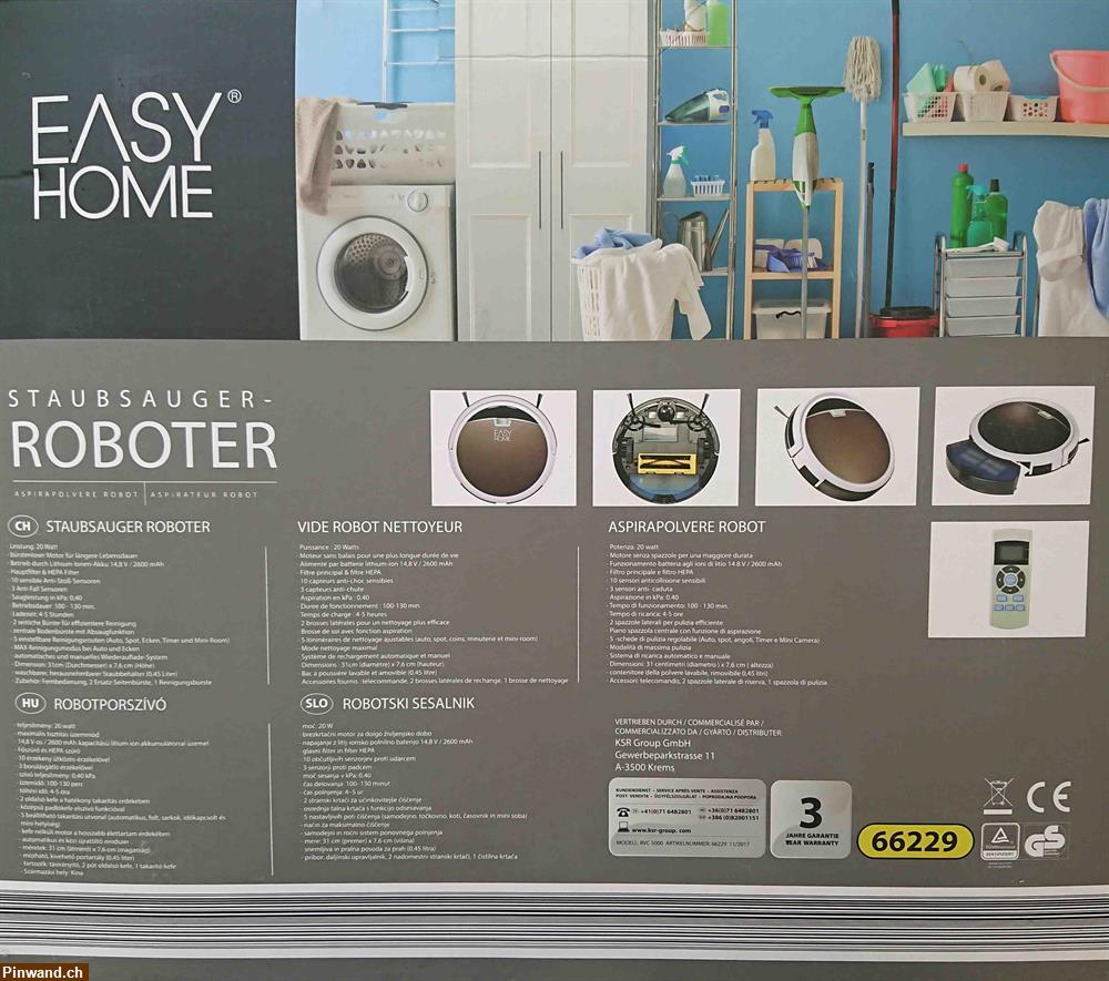 Bild 2: Verkauf: Easy Home Staubsauger-Roboter