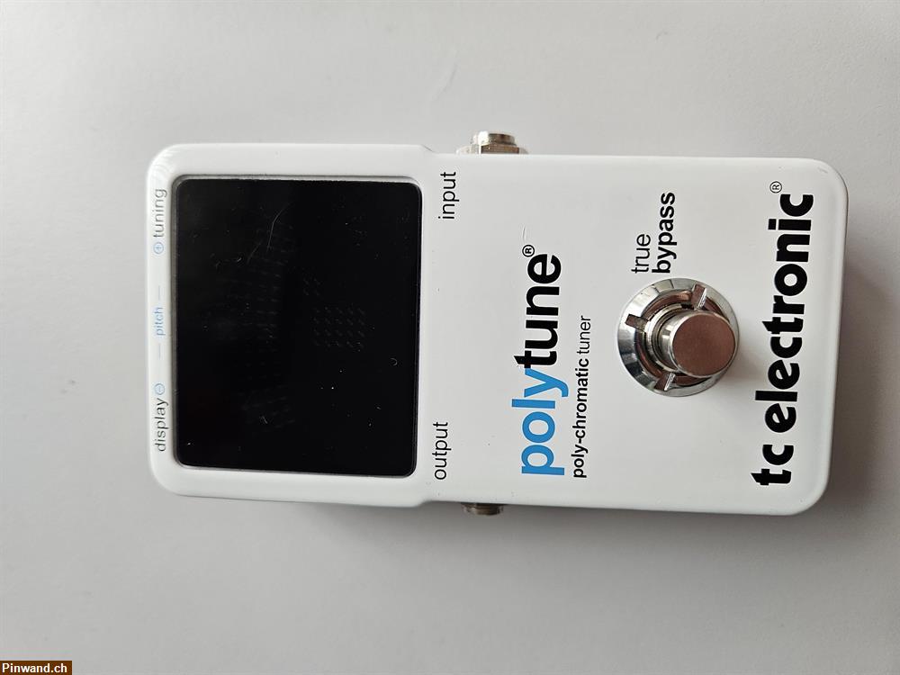 Bild 2: polytune Gitarrenstimmpedal zu verkaufen