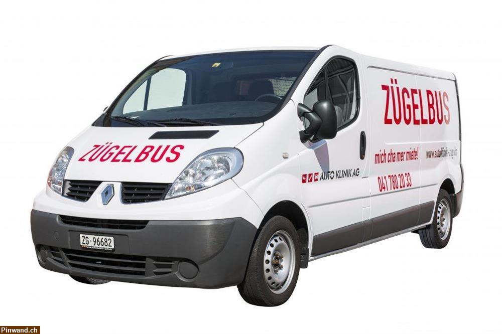 Bild 1: Zügelbus....