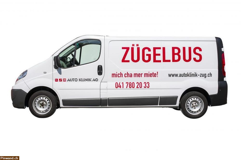 Bild 2: Zügelbus....