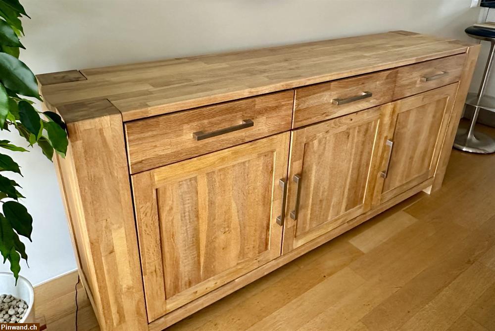 Bild 3: Sideboard Eiche massiv zu verkaufen