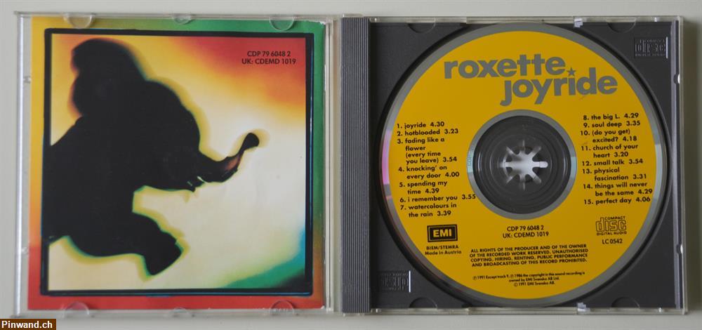 Bild 2: CD: Roxette - Joyride