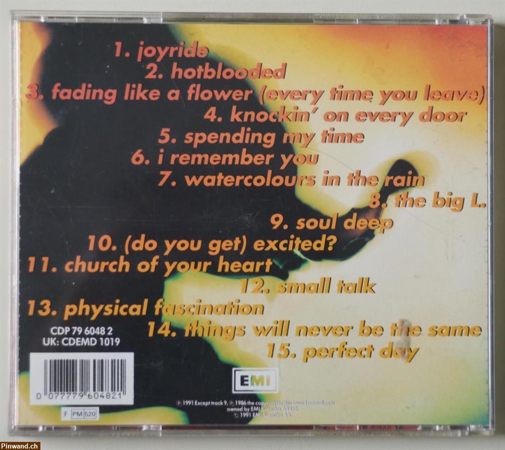 Bild 3: CD: Roxette - Joyride