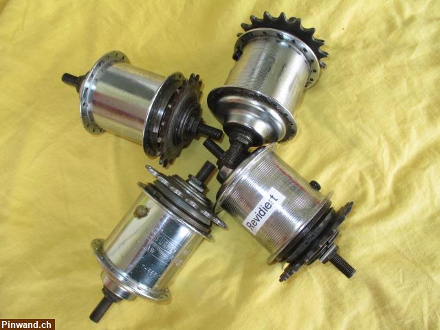 Bild 1: Revidierte Sturmey Archer AW 3Gang Nabe