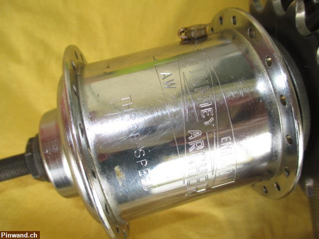 Bild 2: Revidierte Sturmey Archer AW 3Gang Nabe