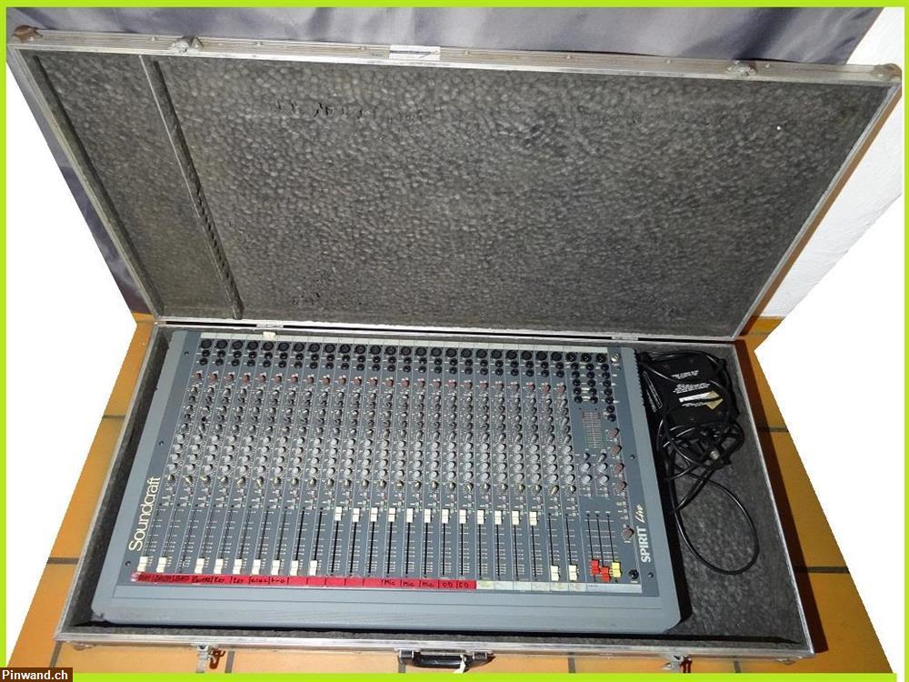 Bild 1: Mischpult Soundcraft Spirit Live zu verkaufen