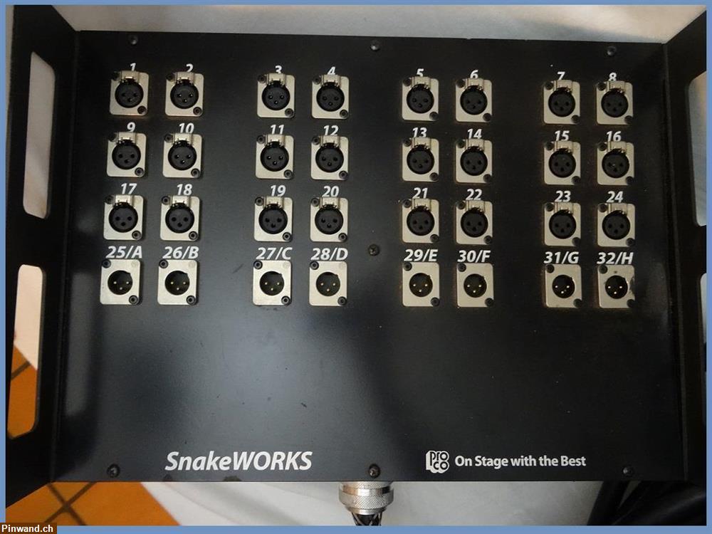 Bild 4: Pro Co Sound Snake WORKS