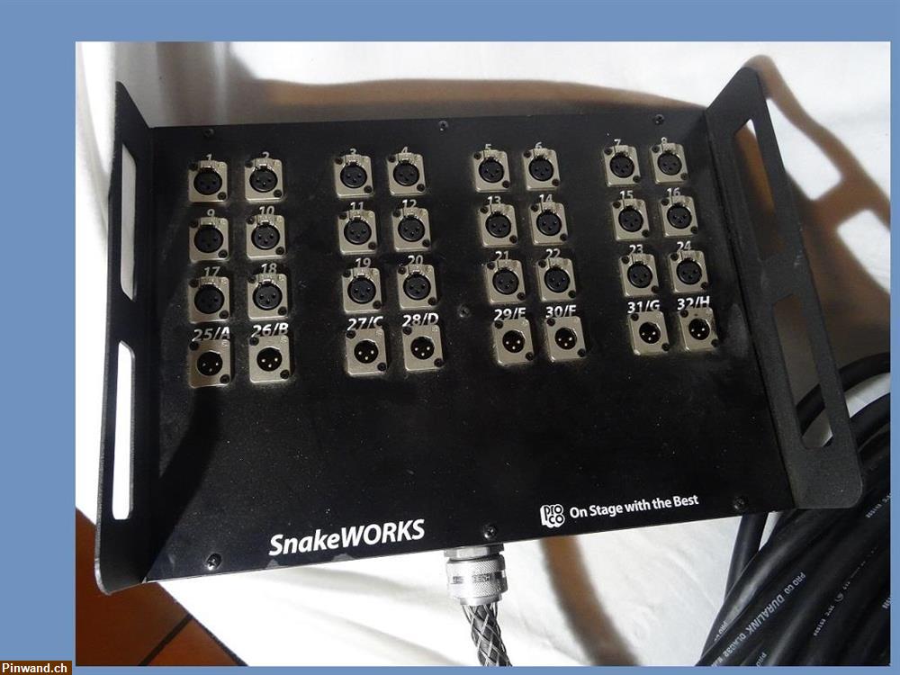 Bild 8: Pro Co Sound Snake WORKS