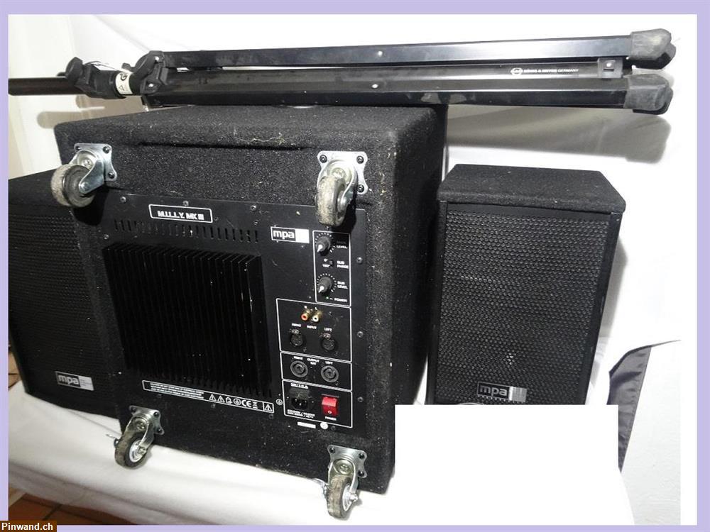 Bild 6: mpa M.A.R.L.I.S. 2.0 MK III PA Aktives system Lautsprecher