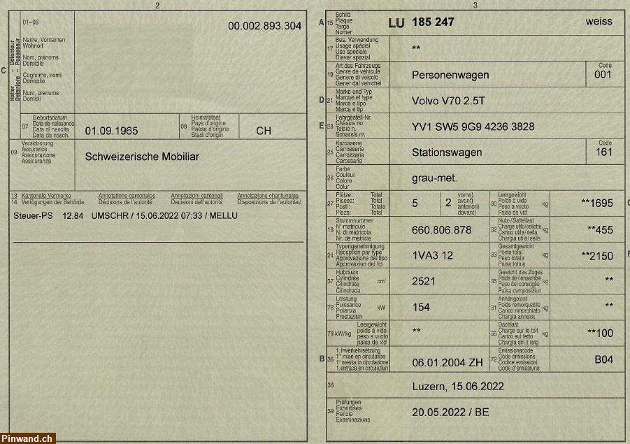Bild 3: Volvo  V70 Kombi zu verkaufen