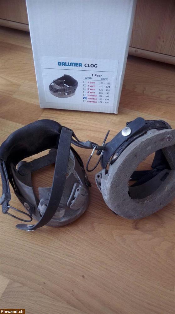 Bild 1: Occasion Dallmer Clogs Hufschuhe Gr. 3