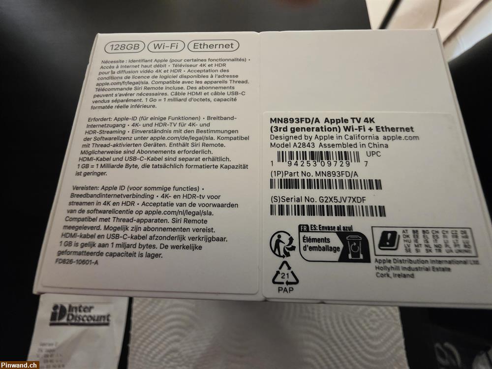 Bild 2: Verkauf: Apple TV der dritten Generation