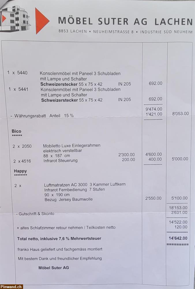 Bild 3: Qualität Schlafzimmer gratis abzugeben