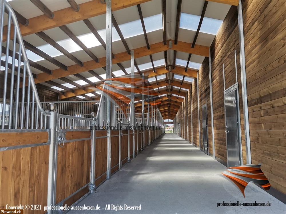 Bild 11: Pferdestall bauen und Offenstall kaufen / Pferdeunterstand