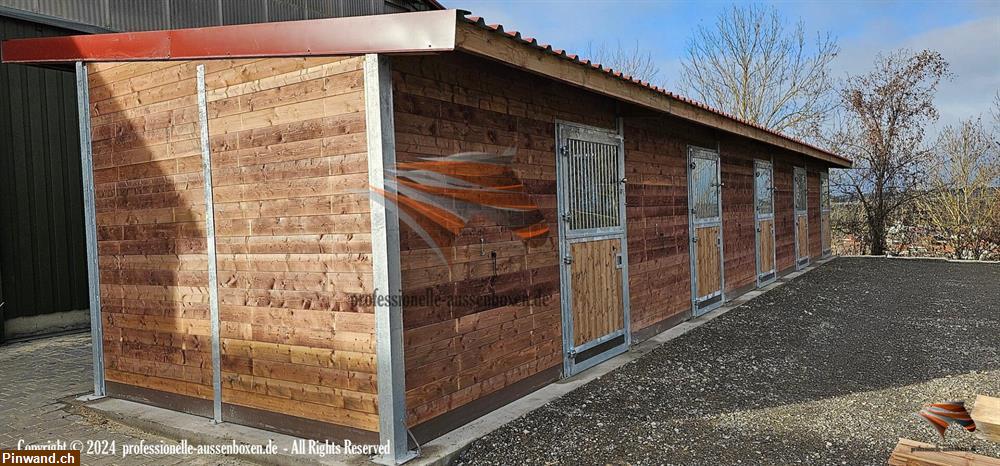 Bild 7: Pferdestall bauen und Offenstall kaufen / Pferdeunterstand