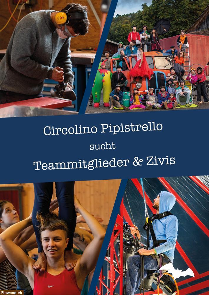 Bild 1: Zirkus sucht neue Teammitglieder und Zivis