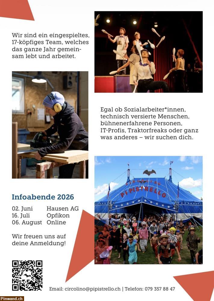 Bild 2: Zirkus sucht neue Teammitglieder und Zivis