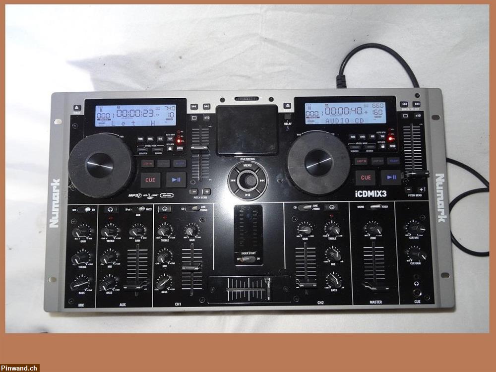 Bild 1: Verkauf: Numark ICDMIX3 DJ Mixer