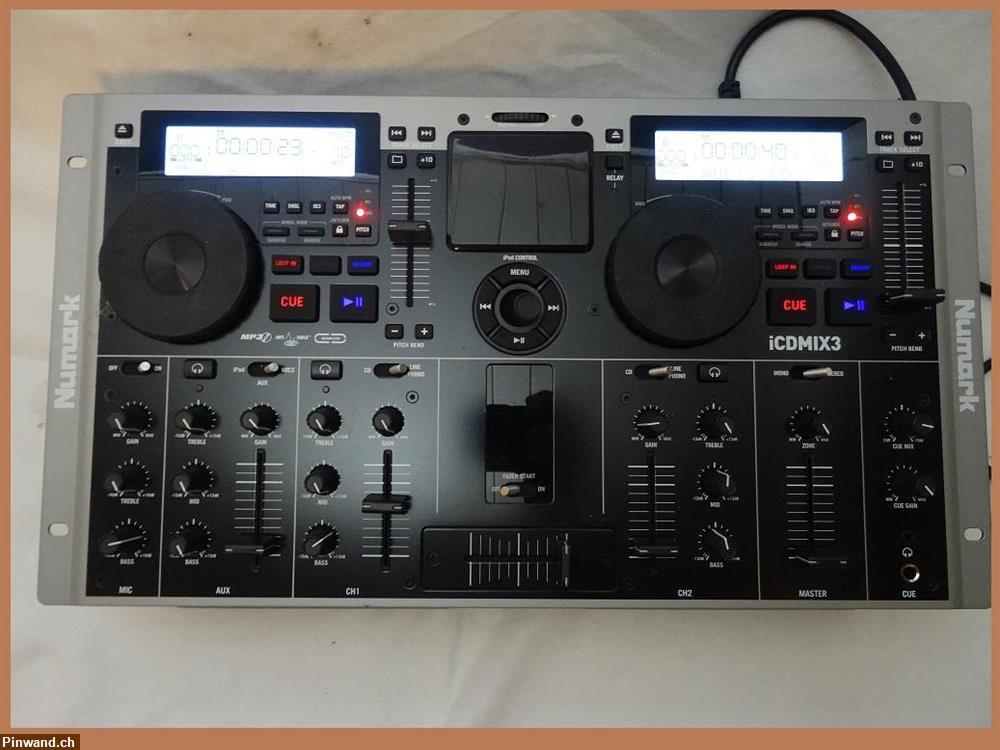 Bild 3: Verkauf: Numark ICDMIX3 DJ Mixer