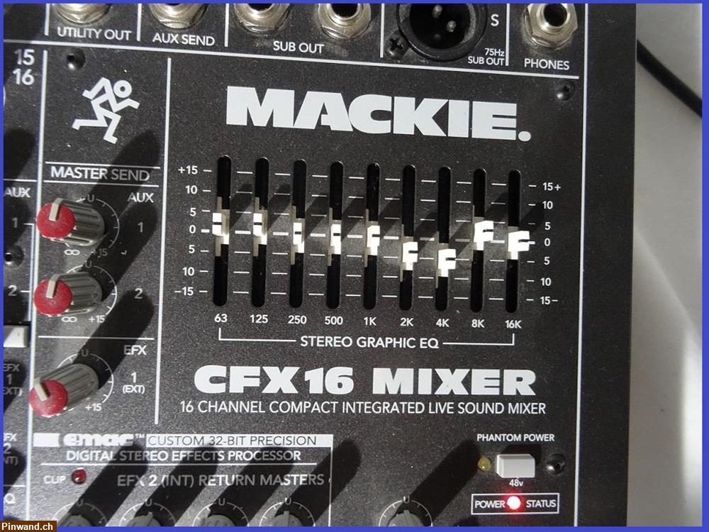 Bild 2: Mackie CFX16 Mischpult zu verkaufen