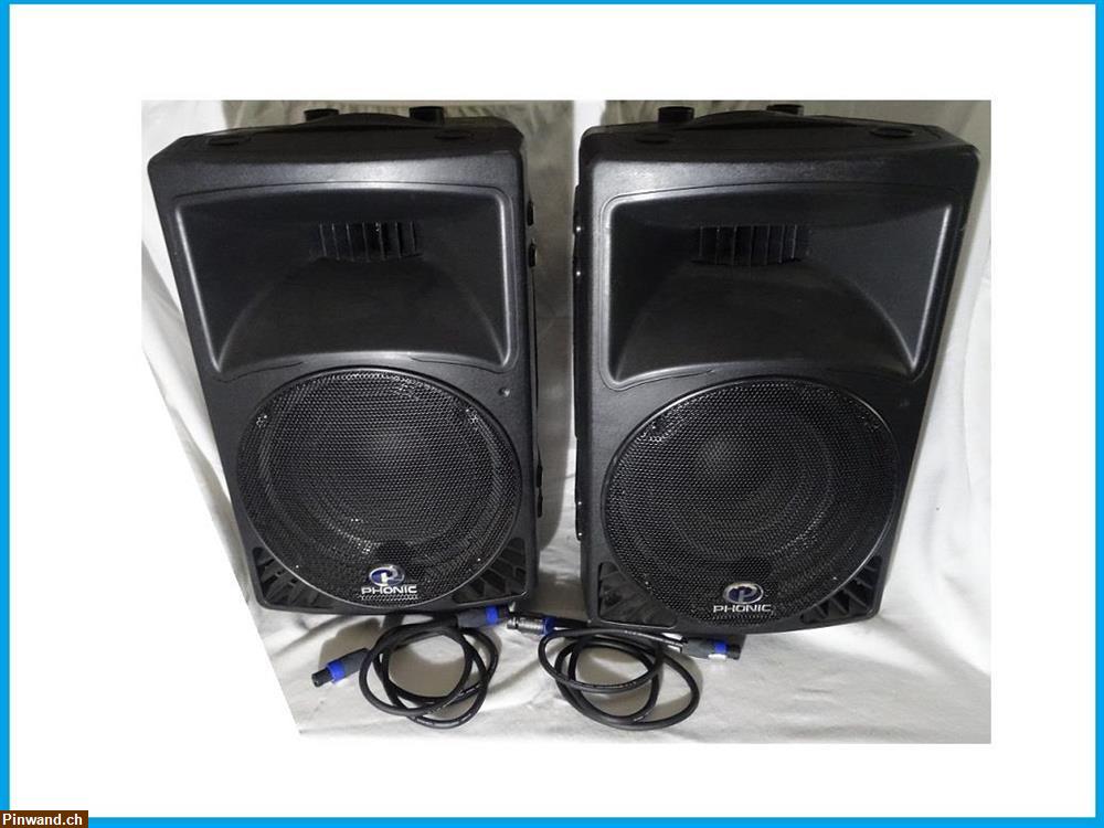 Bild 1: Paar Phonic P450 Passive PA-Lautsprecher