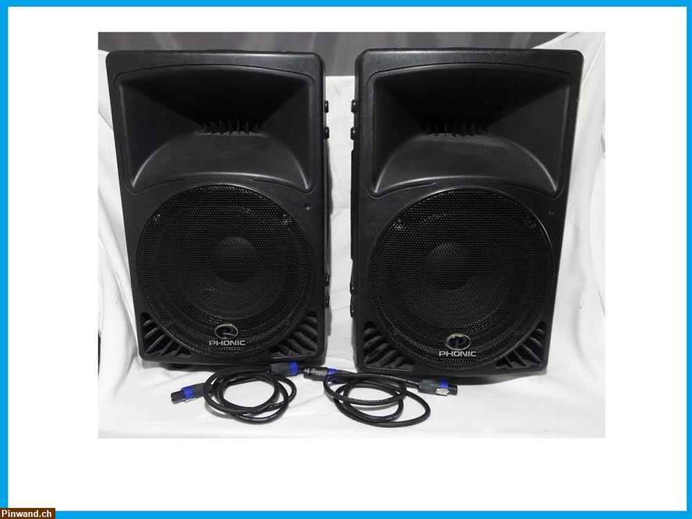 Bild 2: Paar Phonic P450 Passive PA-Lautsprecher