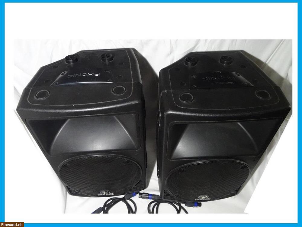 Bild 3: Paar Phonic P450 Passive PA-Lautsprecher