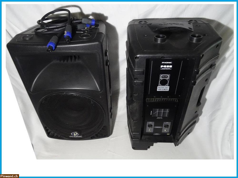 Bild 7: Paar Phonic P450 Passive PA-Lautsprecher