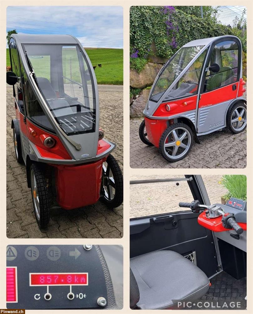 Bild 1: Occasion Elektromobil Kyburz Classic Plus
