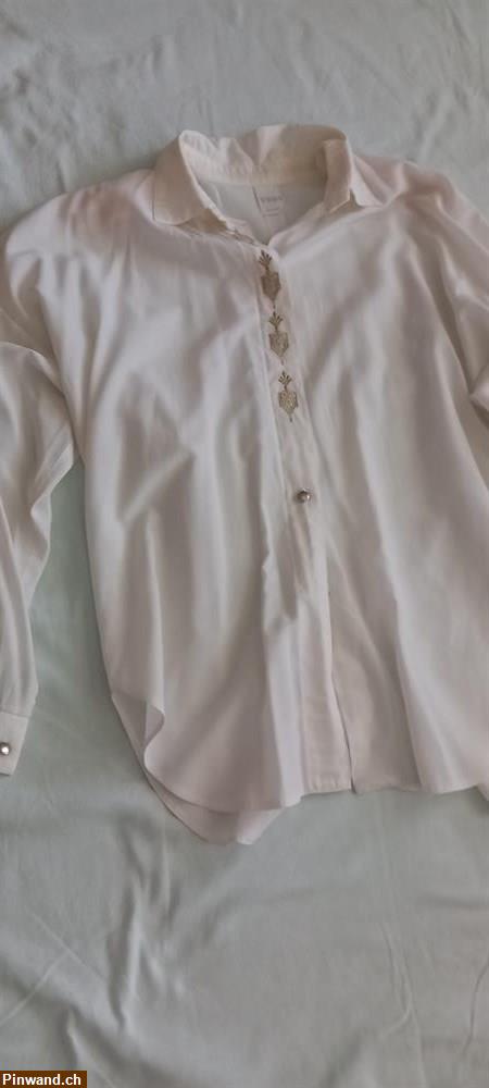 Bild 1: Bluse weiss