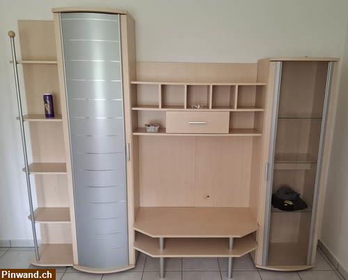 Bild 1: Wohnwand, Schrank, Fernsehmöbel zu verkaufen