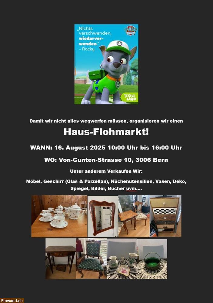 Bild 1: Wohnungsflohmarkt in Bern