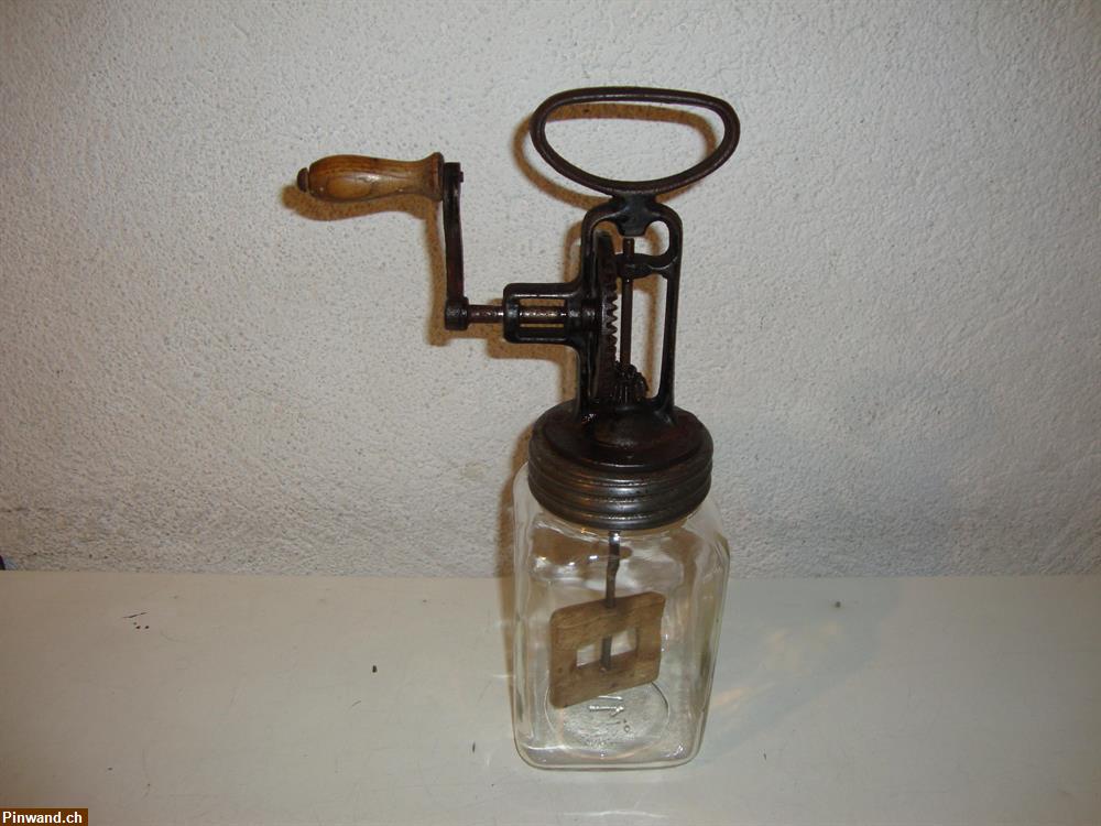 Bild 3: Butterglas 1 Liter zu verkaufen