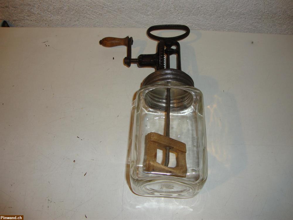 Bild 4: Butterglas 1 Liter zu verkaufen