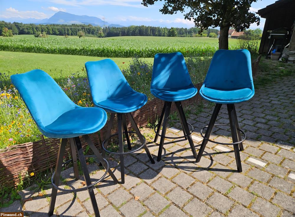 Bild 1: 4 Barhöcker zu verkaufen